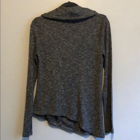 Mossimo Gray Moto Jacket Asymmetrical Hem XSmall - Picture 2 of 4